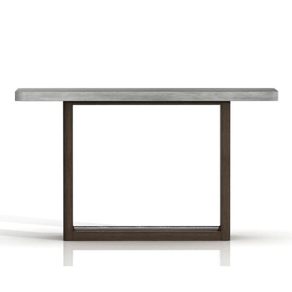 Foundry Select Belmonte Concrete Top Console Table Wayfair